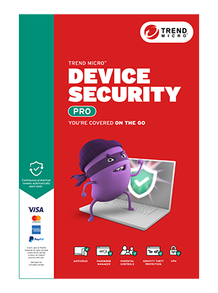 Trend Micro Device Security Pro 3 Devices 1 Year
