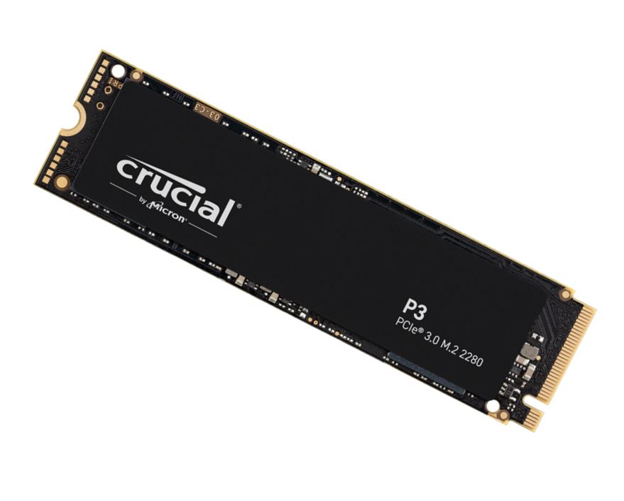 Crucial P3 - SSD - 500 Go - PCIe 3.0 (NVMe)