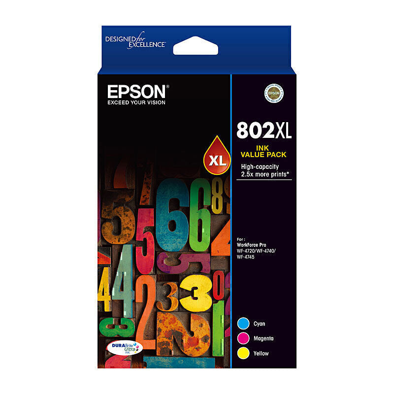 Epson 802XL Value Pack