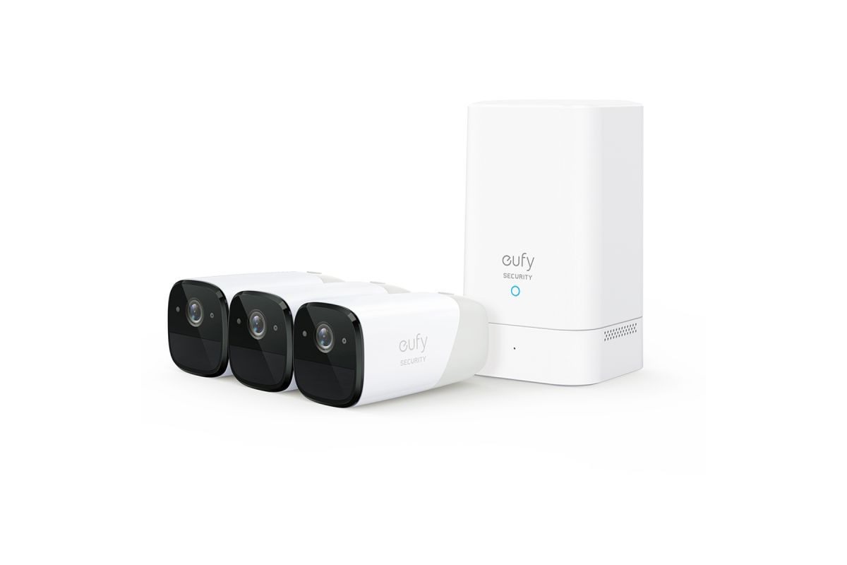 Eufy Cam 2 Pro 2K Wireless 3 Camera Set
