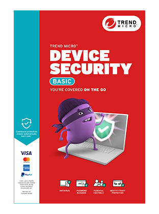 Trend Micro Device Security Basic 3 Devices 1 Year