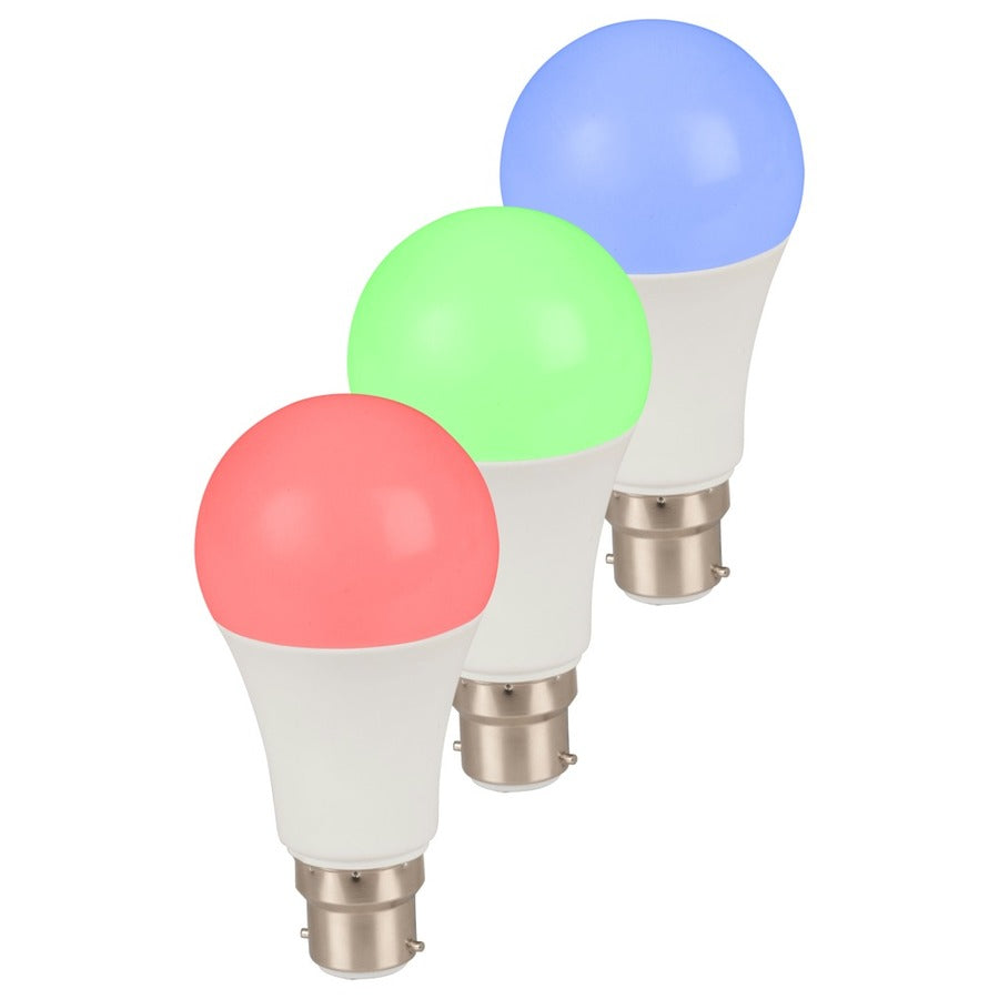 Smart Wi-Fi LED Bulb with Colour Change Pack of 3